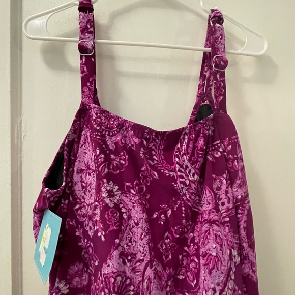 Bal Harbour Swim Top Plus Size 24W-26W - Picture 2 of 12